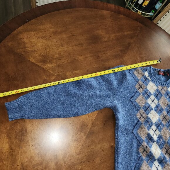 Vintage William John Made in England wool sweater, Men's XLarge - Picture 5 of 5